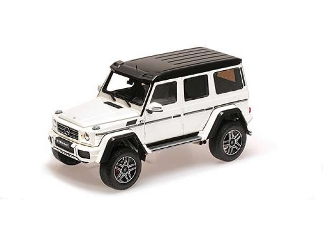 Mercedes-Benz G500 4X4 concept, white 1:18