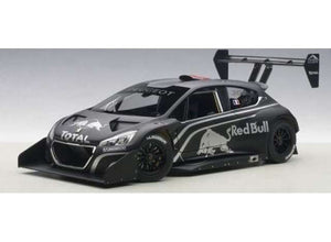 Peugeot 208 T16 Pikes Peak Presentation Car, black-grey 1:18