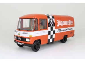 1972 Mercedes L408 *Jagermeister*, orange/white 1:18