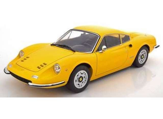 1973 Ferrari 246 GT Dino, yellow 1:12