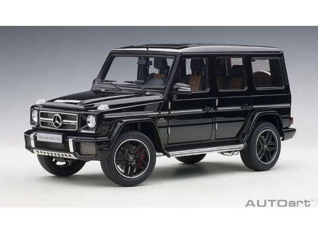 2017 Mercedes-AMG G63, black  1:18