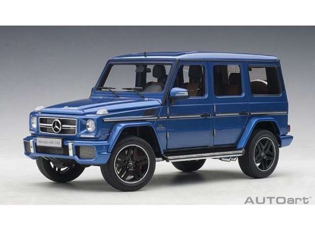 2017 Mercedes-AMG G63, mauritius blue  1:18