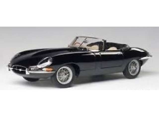 Jaguar E-Type Roadster series 1 3.8, black 1:18