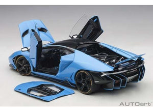 Lamborghini Centenario, blue cepheus  1:18