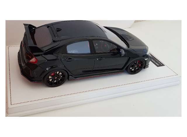 2017 Honda Civic type R RHD *Resin Series*, shiny black 1:18