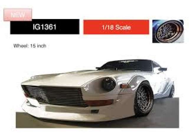 1/18 Nissan Fairlady Z (S30) Star Road, white metallic 1:18