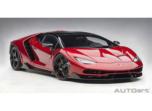 Lamborghini Centenario, rosso efesto 1:18