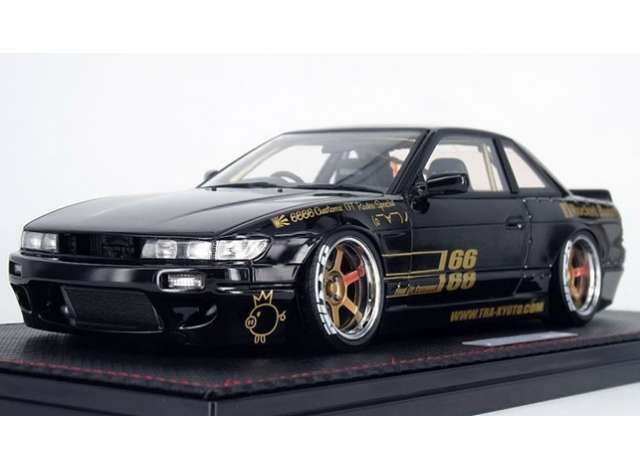 1/18 Rocket Bunny S13 V1 17 inch Wheels, black 1:18