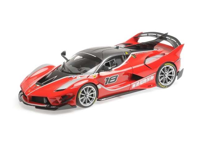 1/18 Ferrari FXX-K EVO #18, rosso corsa 1:18