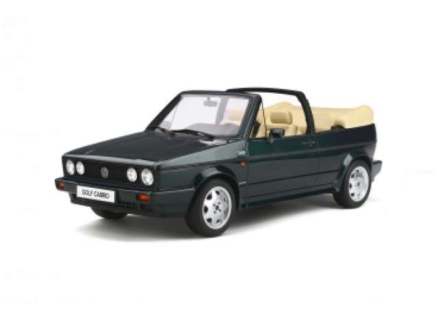 1992 Volkswagen Golf Mk.1 Cabriolet Classic Line *Resin Series*, green 1:12