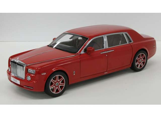 Rolls Royce Phantom Extended Wheelbase, light red 1:18