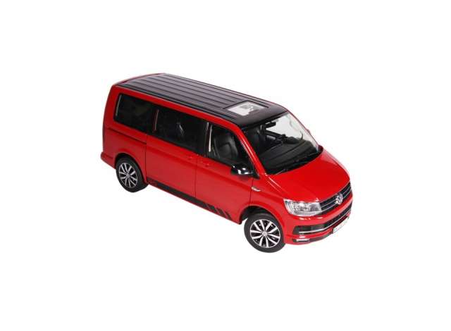2018 Volkswagen T6 Multivan Edition 30, red/black 1:18