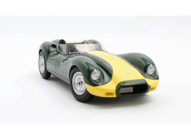 1958 Lister Jaguar, green/yellow 1:18