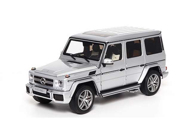 Mercedes AMG G63 (W463), iridium silver 1:18