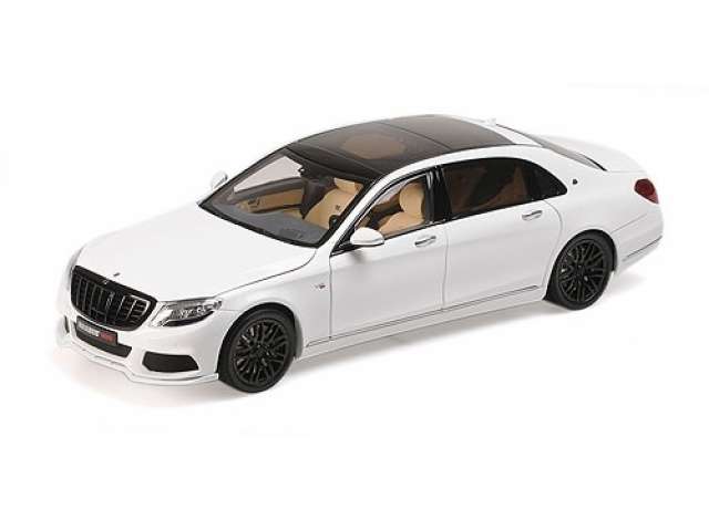 Brabus 900 Mercedes-Maybach S600, diamond white 1:18