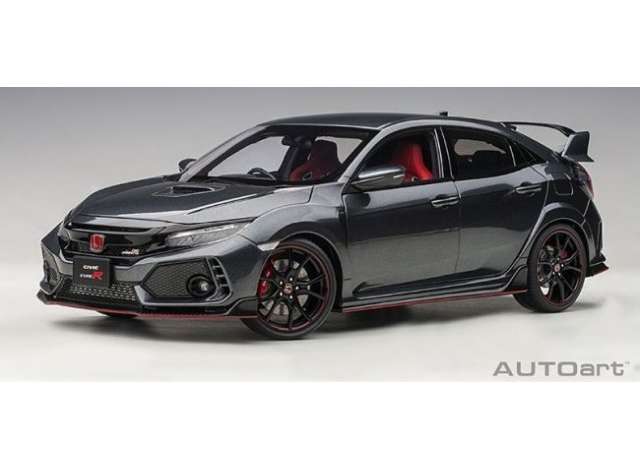Honda Civic Type R (FK8), polished metal 1:18