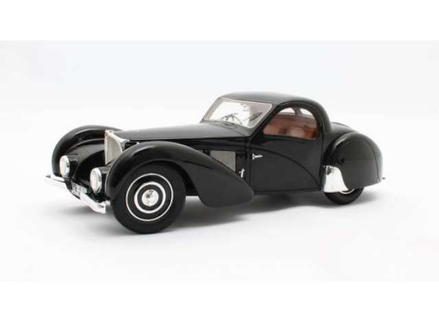 1937 Bugatti T57SC Atalante, black 1:18
