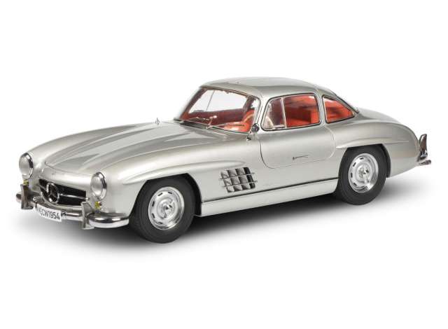 Mercedes Benz 300 SL, silver 1:12