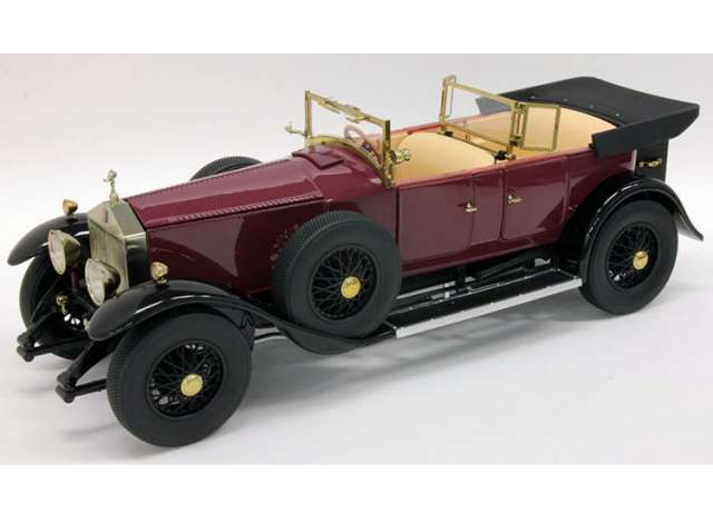 Rolls Royce Phantom I, burgundy red 1:18