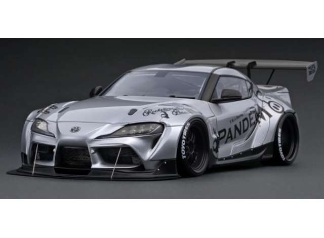 1/18 Rocket Bunny Pandem Supra (A90), silver 1:18