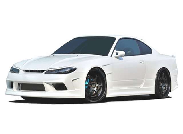 1/18 Nissan S15 Silvia Vertex 19 inch Wheels, white 1:18