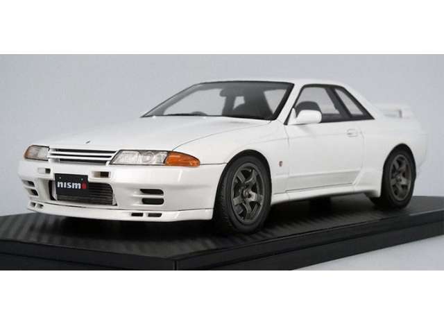 1/18 Nissan Skyline GT-R Nismo (BNR32) 16 inch Wheels, white 1:18