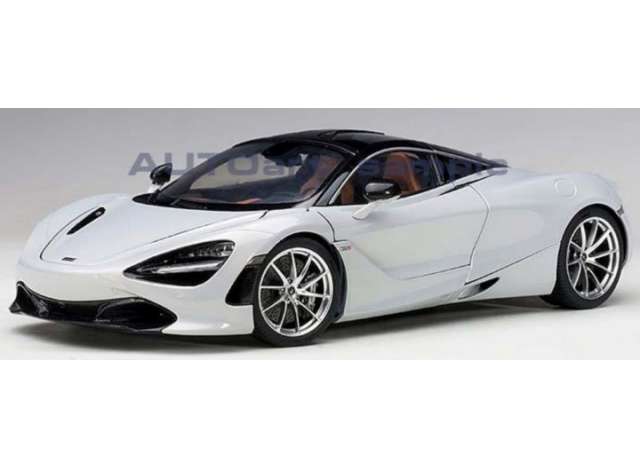 McLaren 720S, white 1:18