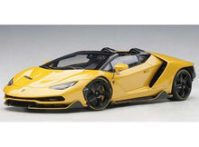 Indlæs billede til gallerivisning Lamborghini Centenario Roadster, yellow 1:18