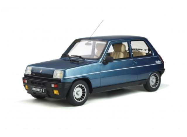1984 Renault 5 Alpine Turbo, navy blue 491 1:12