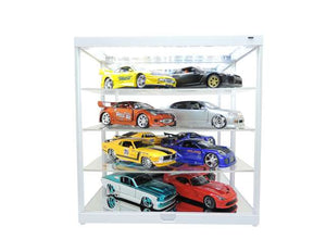 	
Showcase with LED lighting and mirror for 1:18 / 1:24 white 
