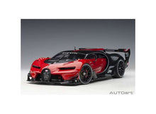 Indlæs billede til gallerivisning Bugatti Vision GT, Italian red/black carbon 1:18