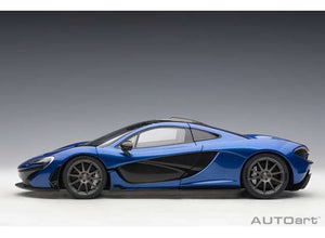 McLaren P1, azure blue 1:18