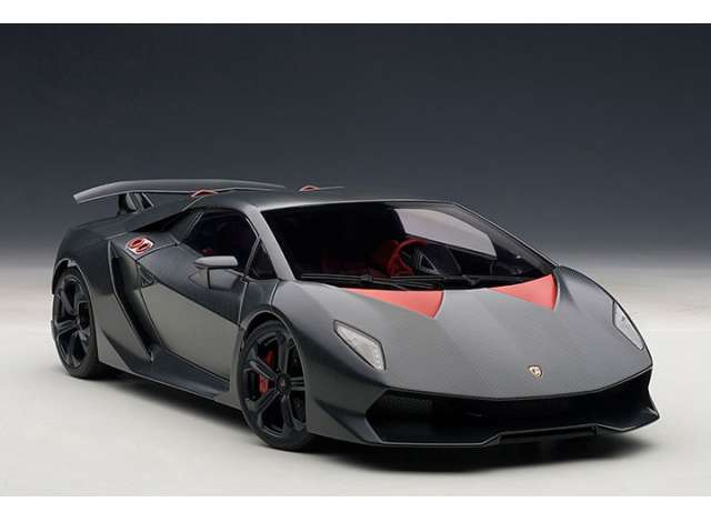 2011 Lamborghini Sesto Elemento, grey carbon  1:18