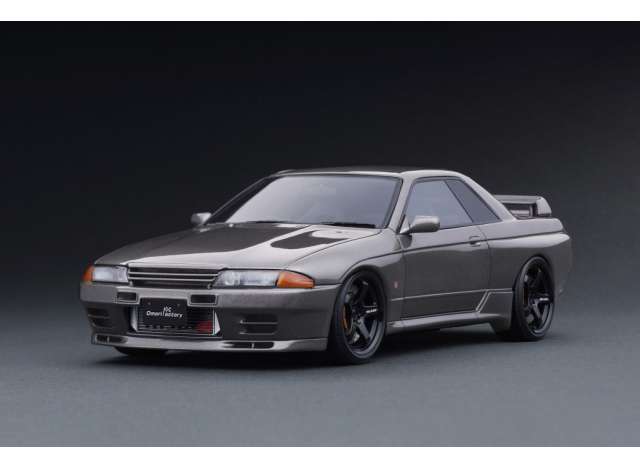 1/18 Nissan Nismo BNR32 18 inch Wheels, gun metallic 1:18
