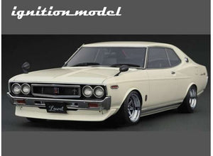 1/18 Nissan Laurel 2000SGX (C130) 14 inch Wheels, white 1:18