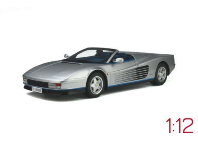1/12 1998 Ferrari Testarossa Spyder *Resin Series*, grey/silver 1:12