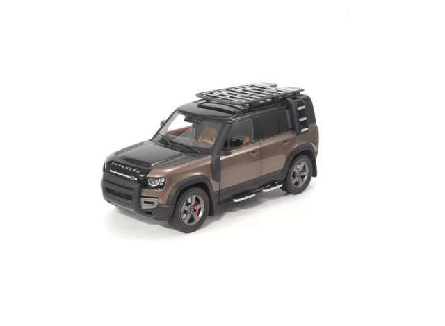 2020 Land Rover Defender 110 With Roof Pack, Gondwana Stone 1:18