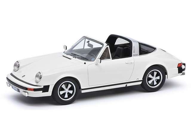 1/18 Porsche 911 Targa, white 1:18