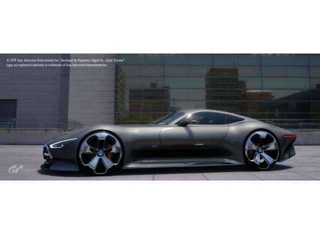 1/12 Mercedes Benz AMG Vision Gran Turismo, dark grey 1:12