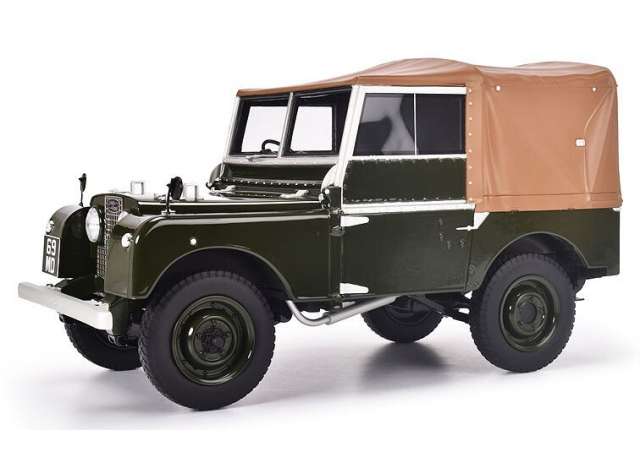 1/12 Land Rover 80 (closed), green 1:12