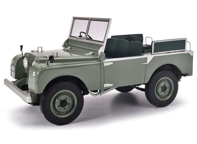 1/12 Land Rover 80 (open), blue-green 1:12