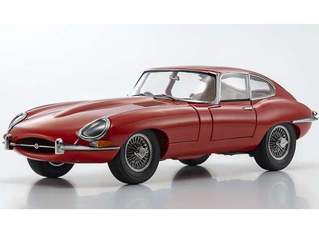 1961 Jaguar E Type right hand drive, red 1:18