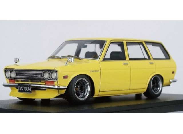 1/18 Datsun Bluebird (510) Wagon, yellow 1:18