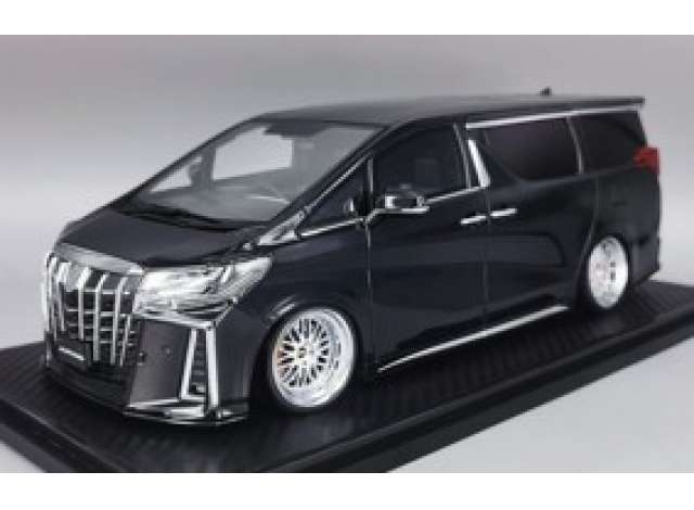 1/18 Toyota Alphard (H30W) Executive Lounge S, black 1:18
