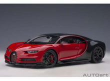 Indlæs billede til gallerivisning 1/18 Bugatti Chiron Sport, red/carbon  1:18