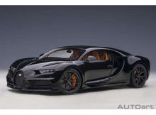 Indlæs billede til gallerivisning 1/18 Bugatti Chiron Sport, Nocturne black 1:18