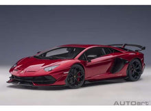 Indlæs billede til gallerivisning Lamborghini Aventador SVJ, rosso efesto 1:18
