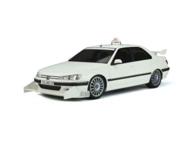 1998 Peugeot 406 Taxi, white 1:12