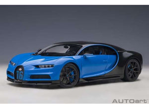 1/18 Bugatti Chiron Sport, racing blue/carbon 1:18