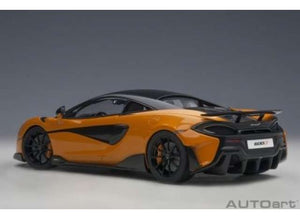 McLaren 600LT, orange 1:18